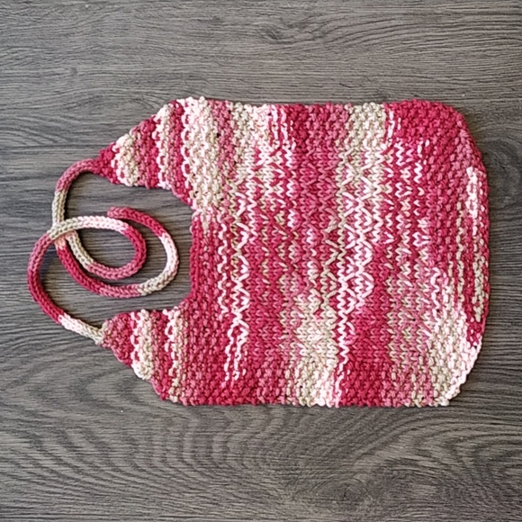 Hand Knit Baby Bib - Picture 2 of 5